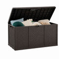 Resin Wicker Storage Box 145cm