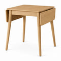 Oak Extendable Dining Table with Drop Leaf